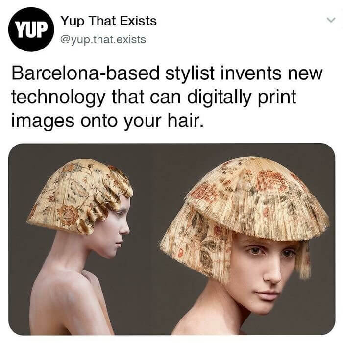 The New Hair Dye - Digital Printing