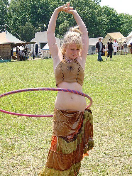 Modern Plastic Hula Hoops