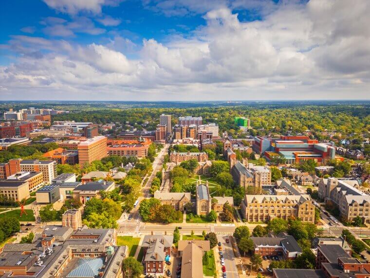 45. Michigan - Median Household Income: $76,960 / GDP per Capita: $61,144