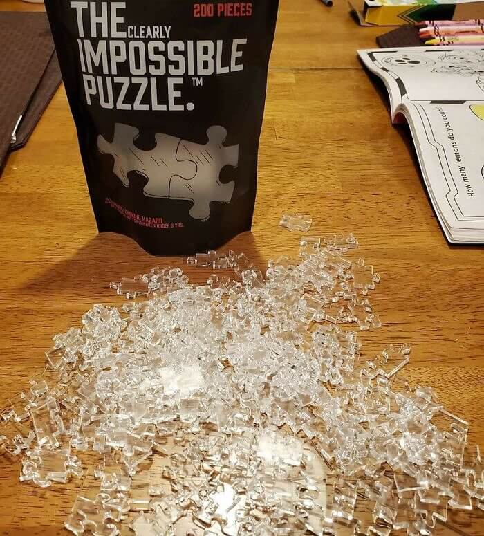 The Puzzle That Is Nearly Impossible
